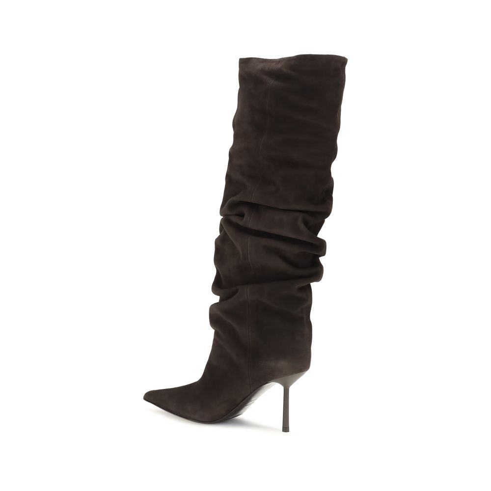 2026 New Arrival LE SILLA Brown Calf Leather Bos Taurus Boots