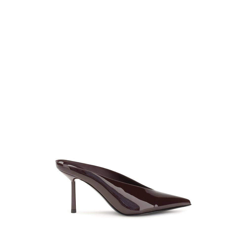 2026 New Arrival LE SILLA Bordeaux Calf Leather Bos Taurus Mules