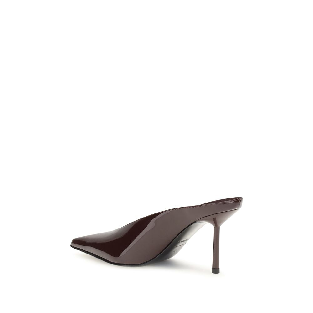 2026 New Arrival LE SILLA Bordeaux Calf Leather Bos Taurus Mules