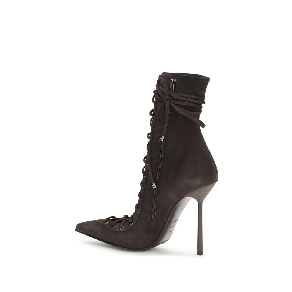 2026 New Arrival LE SILLA Brown Calf Leather Bos Taurus Lace-Up Boots