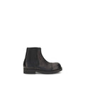 2026 New Arrival MM6 Black Calf Leather Bos Taurus Chelsea Boots