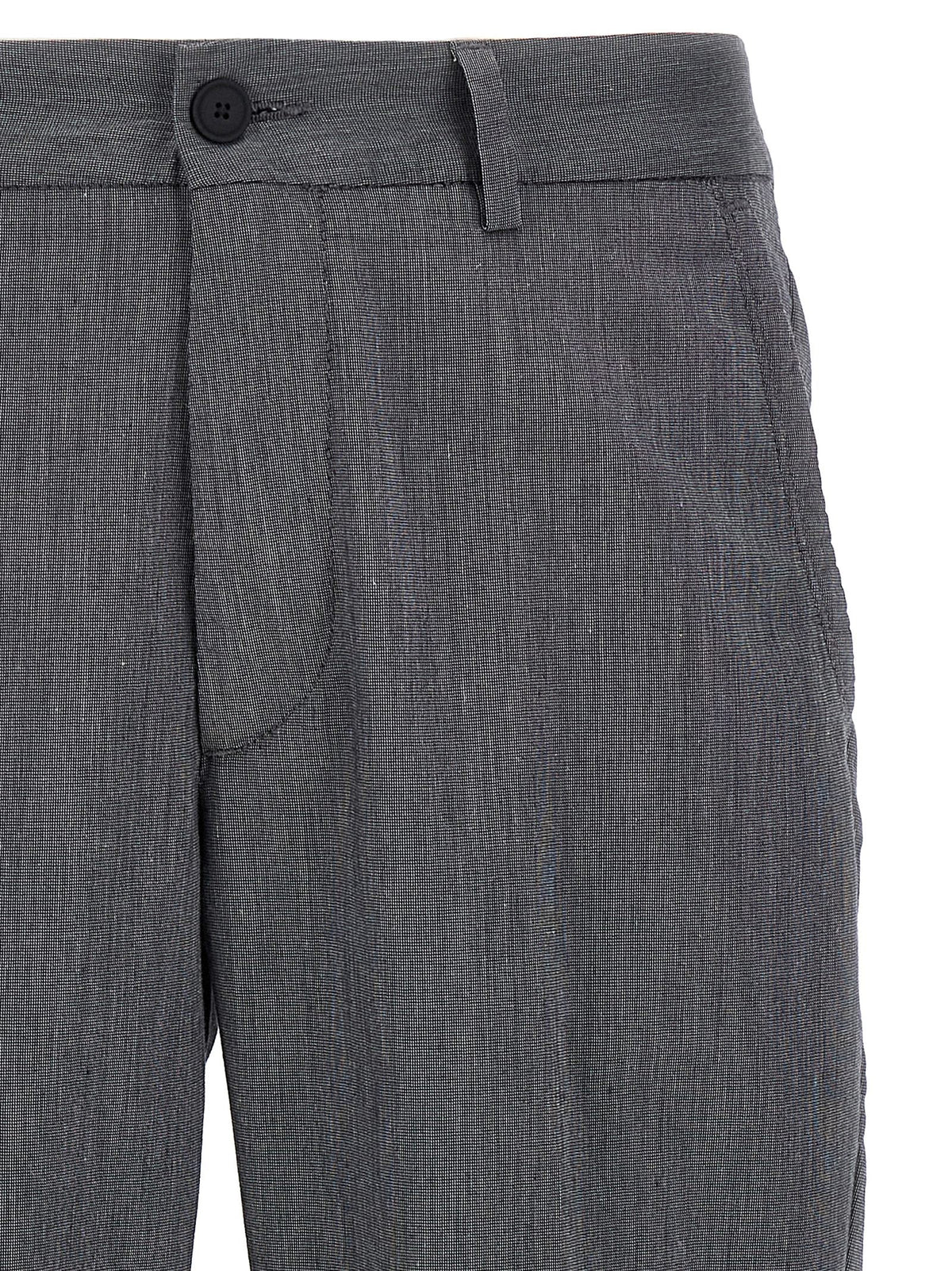 2026 New Arrival Hugo Boss Blue Cotton Casual Pants