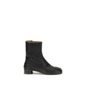 2026 New Arrival Maison Margiela Black Calf Leather Bos Taurus Ankle Boots