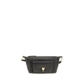 2026 New Arrival Coccinelle Black Calf Leather Bos Taurus Shoulder Bag