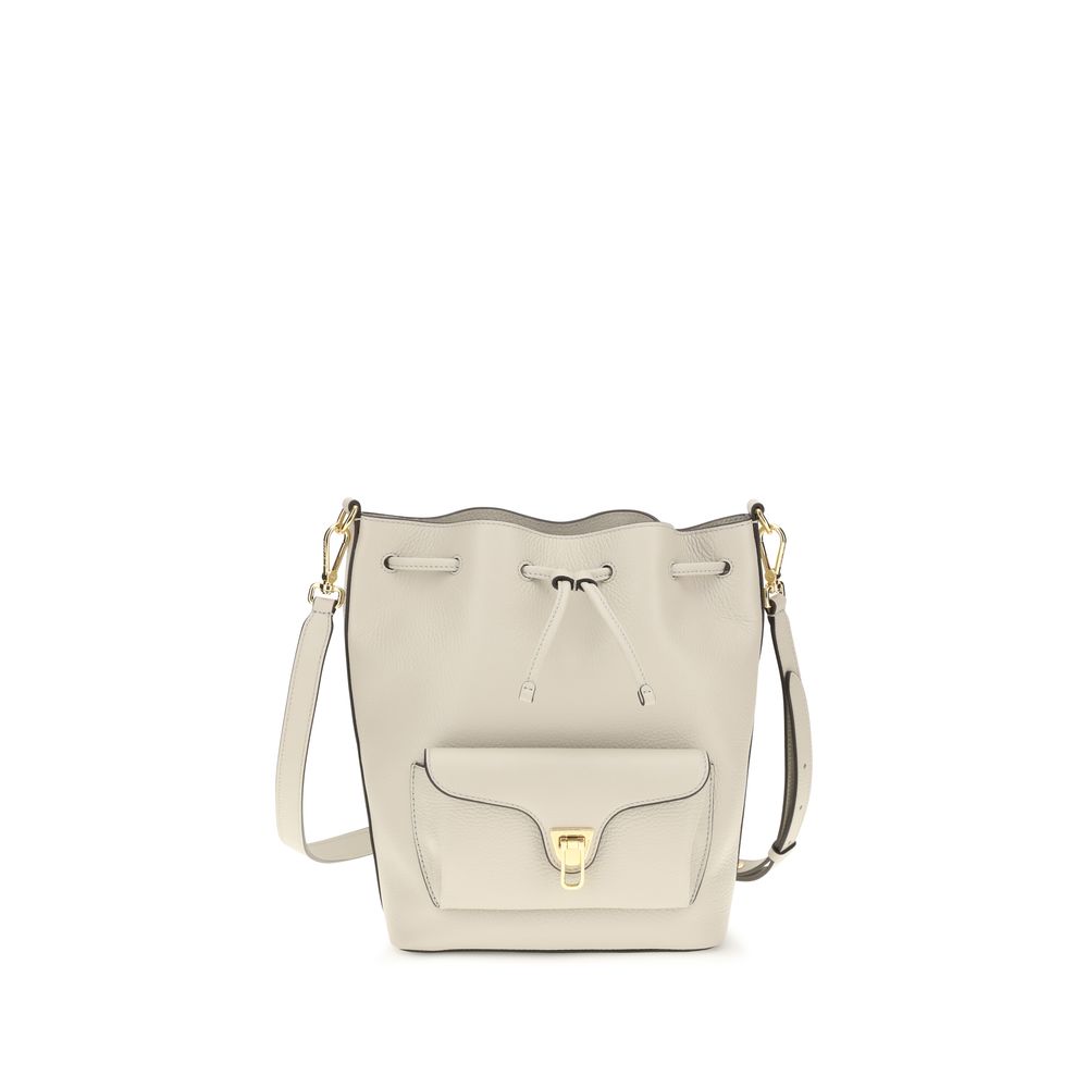 2026 New Arrival Coccinelle Green Calf Leather Bos Taurus Shoulder Bag