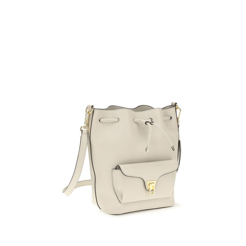 2026 New Arrival Coccinelle Green Calf Leather Bos Taurus Shoulder Bag