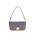 2026 New Arrival Coccinelle Blue Calf Leather Bos Taurus Shoulder Bag
