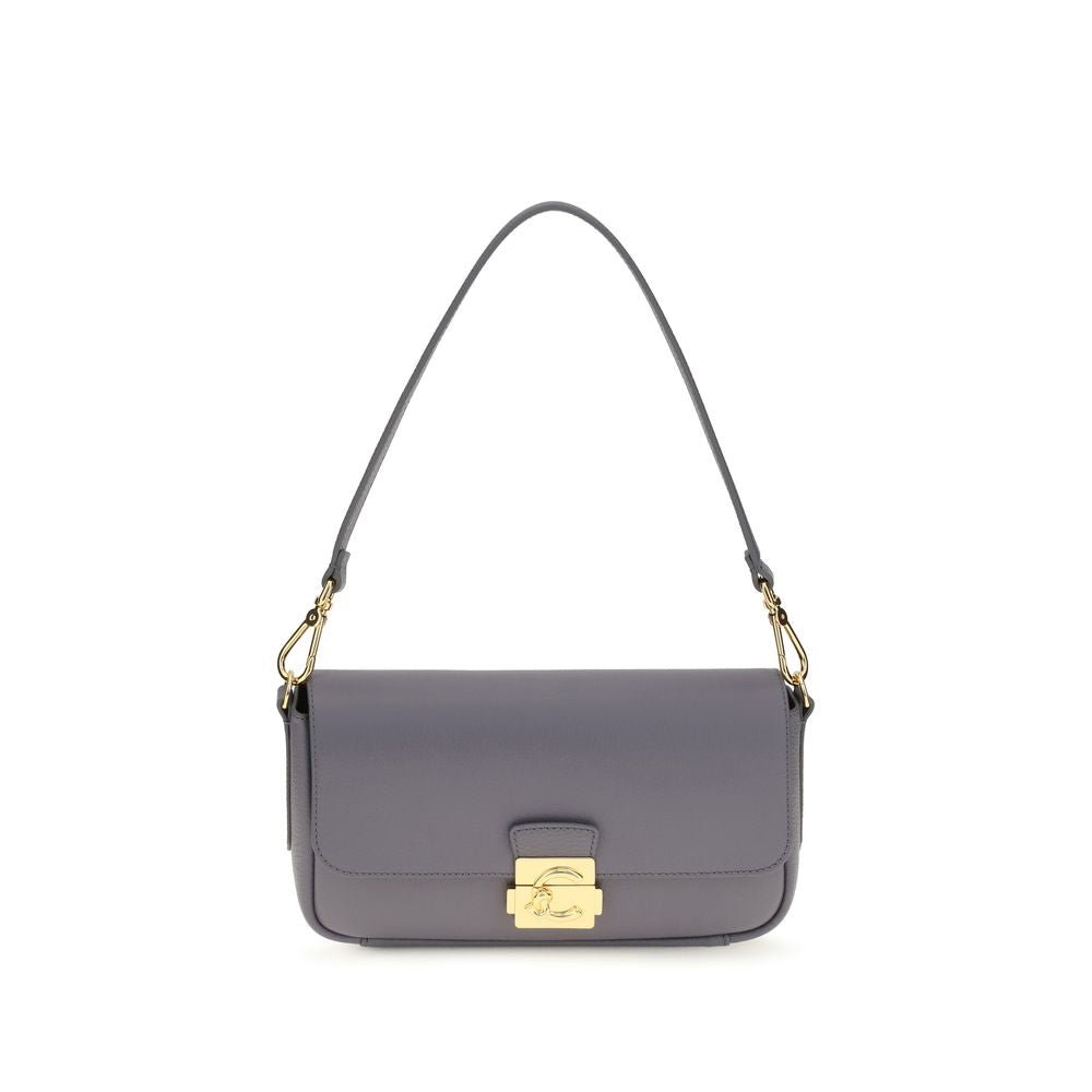 2026 New Arrival Coccinelle Blue Calf Leather Bos Taurus Shoulder Bag