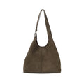 2026 New Arrival Coccinelle Brown Calf Leather Bos Taurus Shoulder Bag