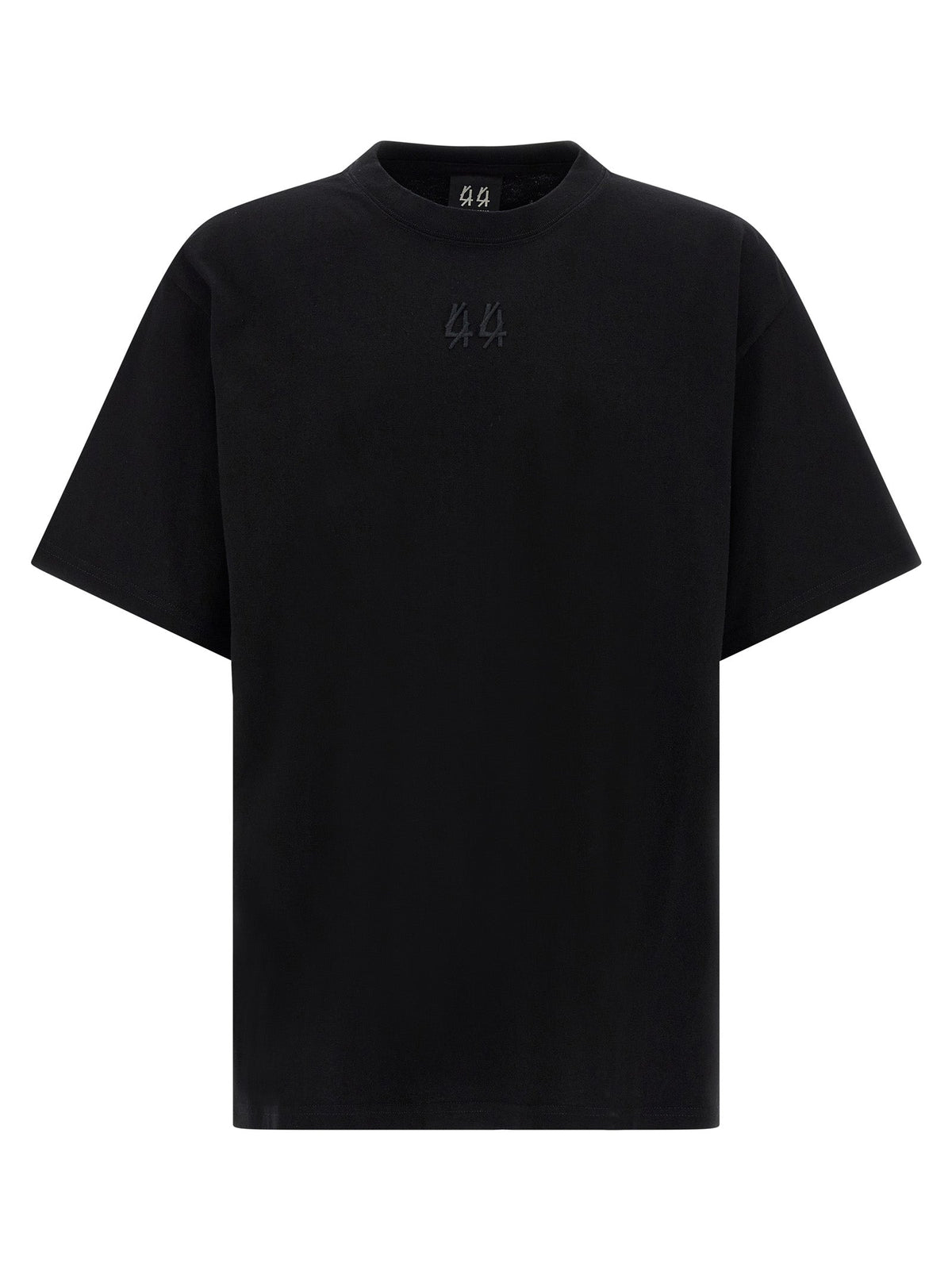 2026 New Arrival 44 Label Group Black Cotton T-Shirt