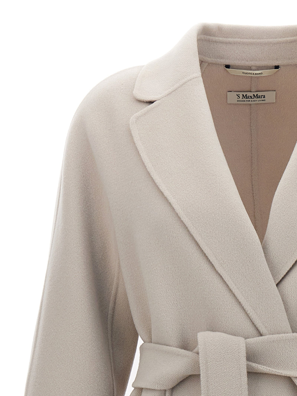 2026 New Arrival 'S Max Mara Beige Wool Coat