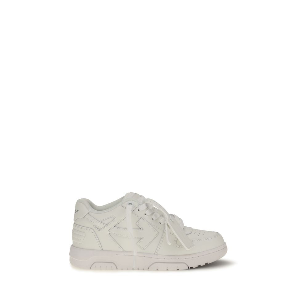 2026 New Arrival Off-White White Calf Leather Bos Taurus Low Top Sneakers