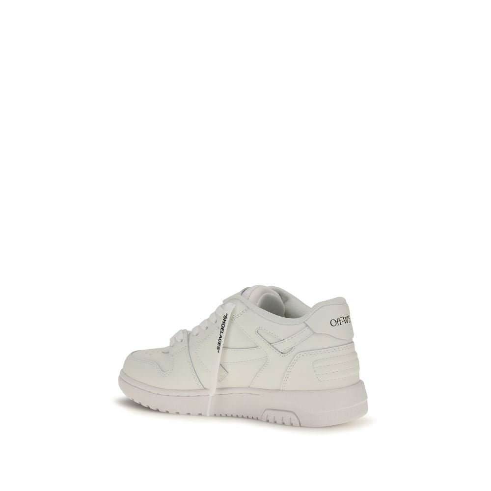 2026 New Arrival Off-White White Calf Leather Bos Taurus Low Top Sneakers