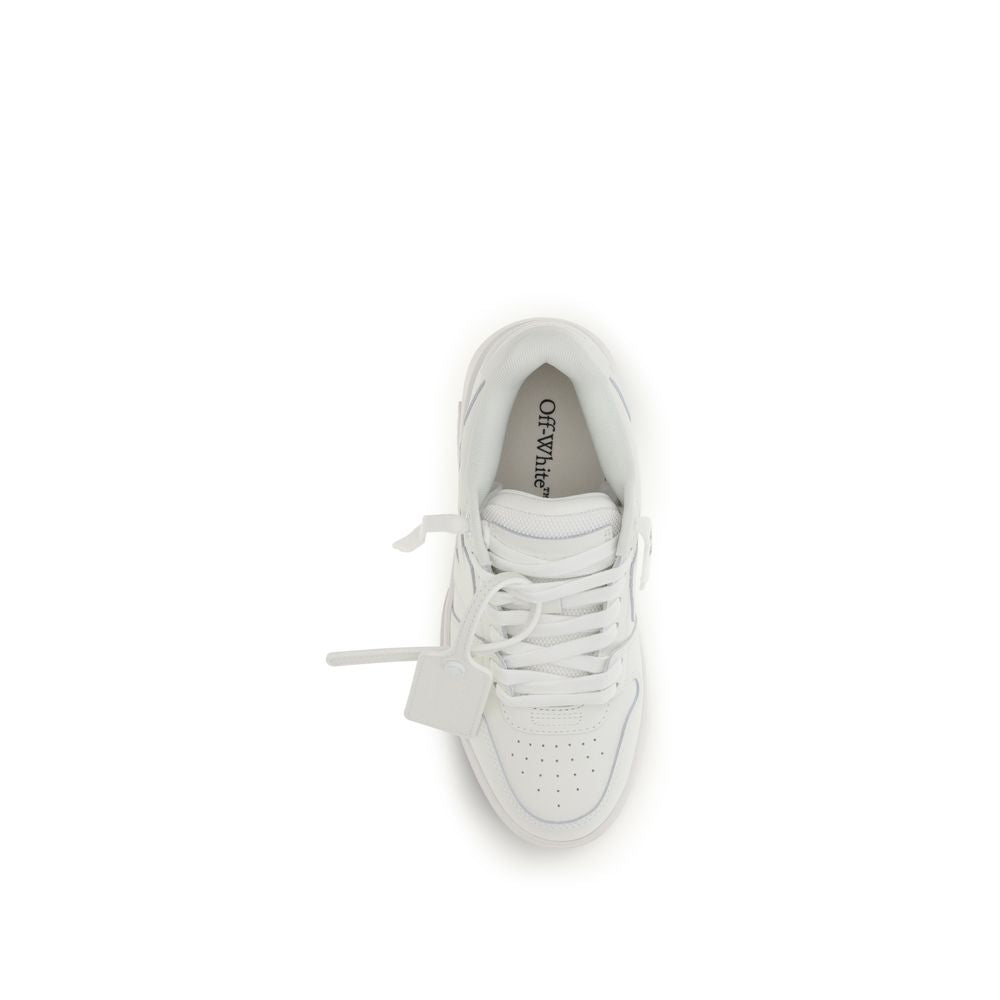 2026 New Arrival Off-White White Calf Leather Bos Taurus Low Top Sneakers