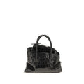 2026 New Arrival The Attico Black Calf Leather Bos Taurus Handbag