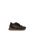 2026 New Arrival Brunello Cucinelli Black Calf Leather Bos Taurus Athletic Sneakers