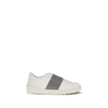 2026 New Arrival Valentino Garavani Silver Calf Leather Bos Taurus Low Top Sneakers