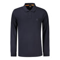 2026 New Arrival Hugo Boss Blue Cotton Men's Polo