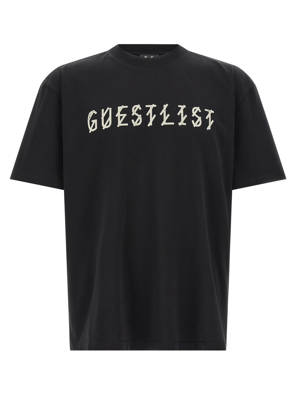 2026 New Arrival 44 Label Group Black Cotton T-Shirt