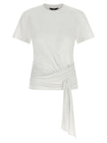 2026 New Arrival 7 For All Mankind White Lyocell T-Shirt