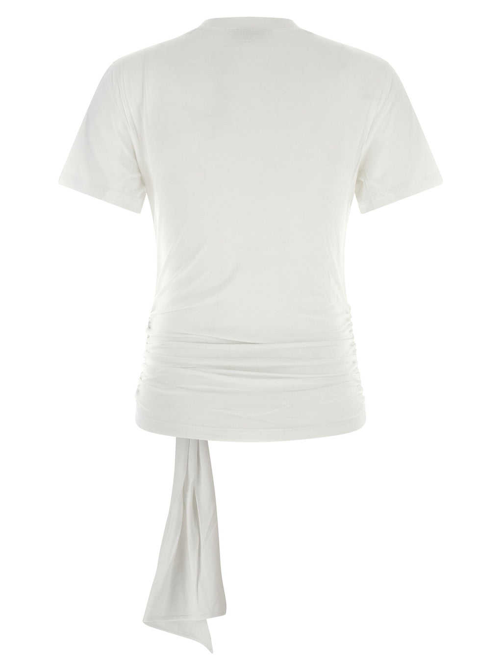 2026 New Arrival 7 For All Mankind White Lyocell T-Shirt