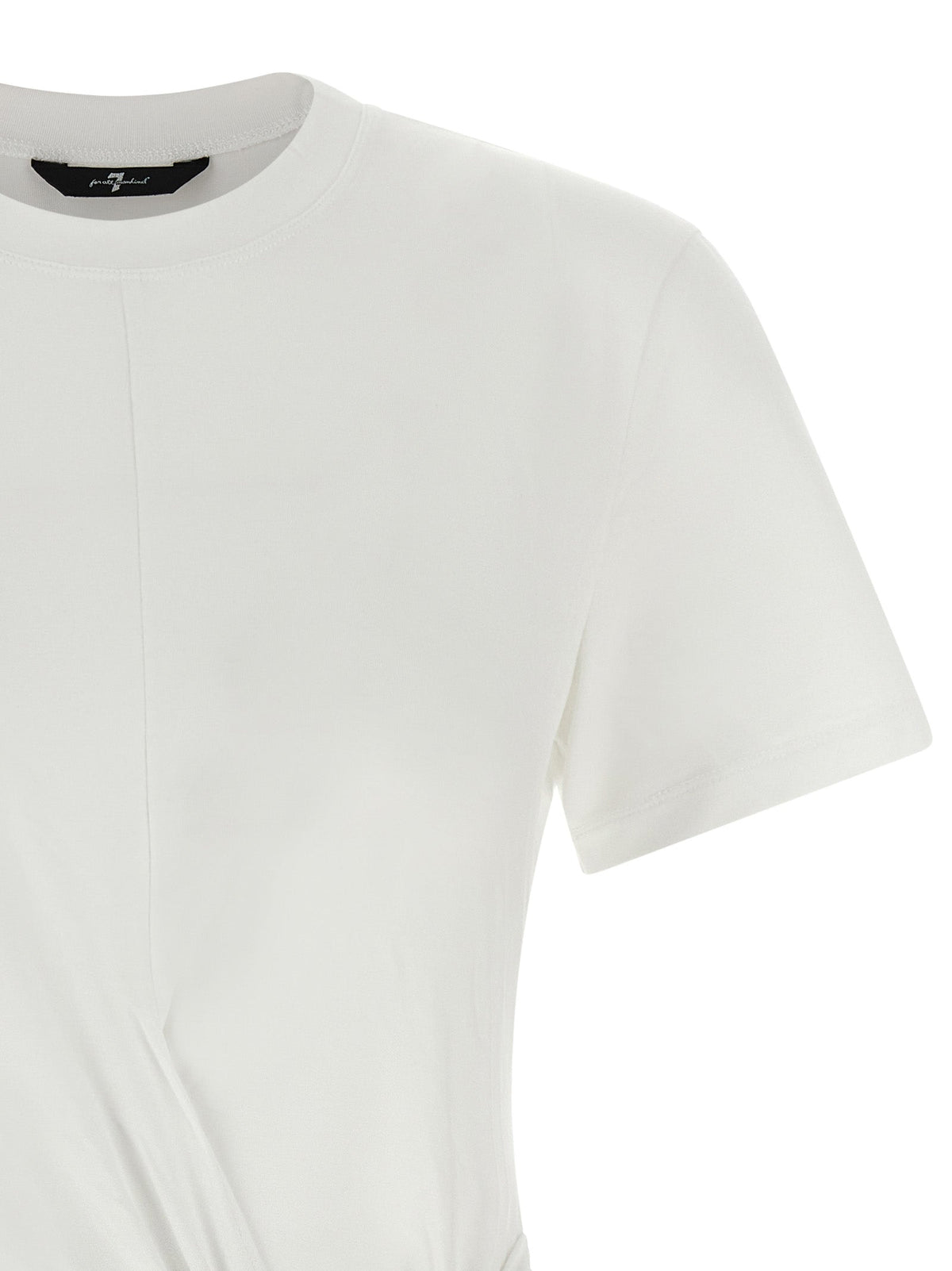 2026 New Arrival 7 For All Mankind White Lyocell T-Shirt