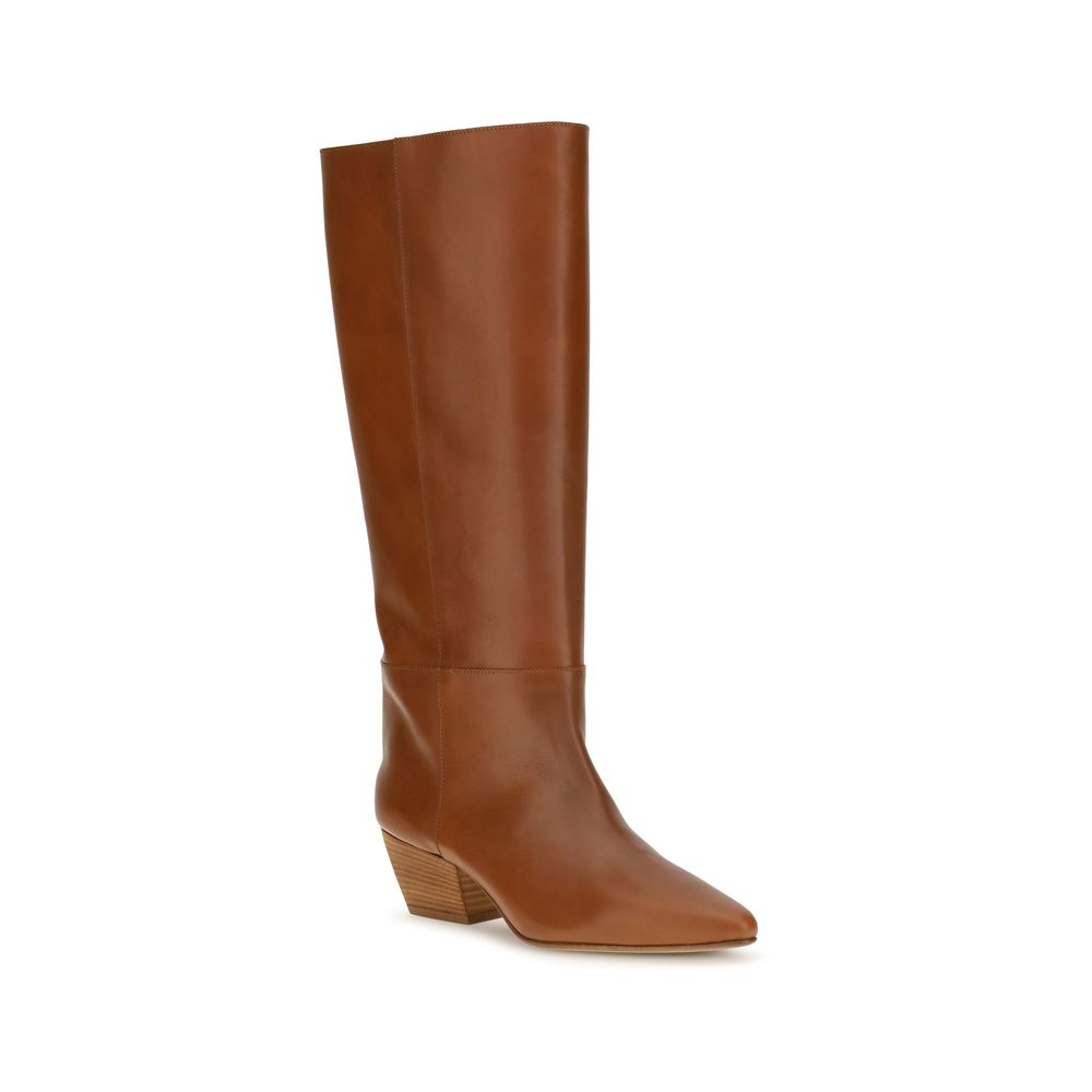 2026 New Arrival Forte_Forte Brown Calf Leather Bos Taurus Ankle Boots