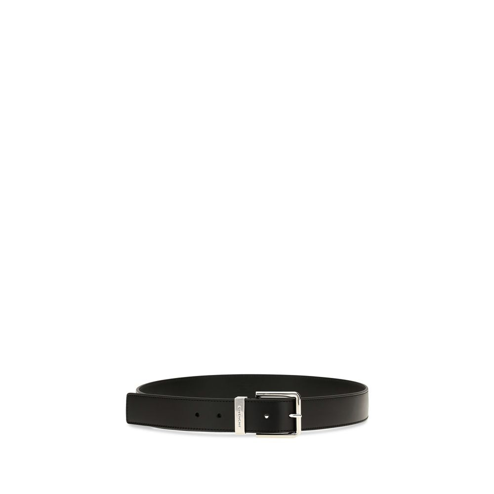 2026 New Arrival Givenchy Black Calf Leather Bos Taurus Regular Belt