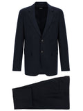2026 New Arrival Hugo Boss Blue Virgin Wool Two-Piece Suit