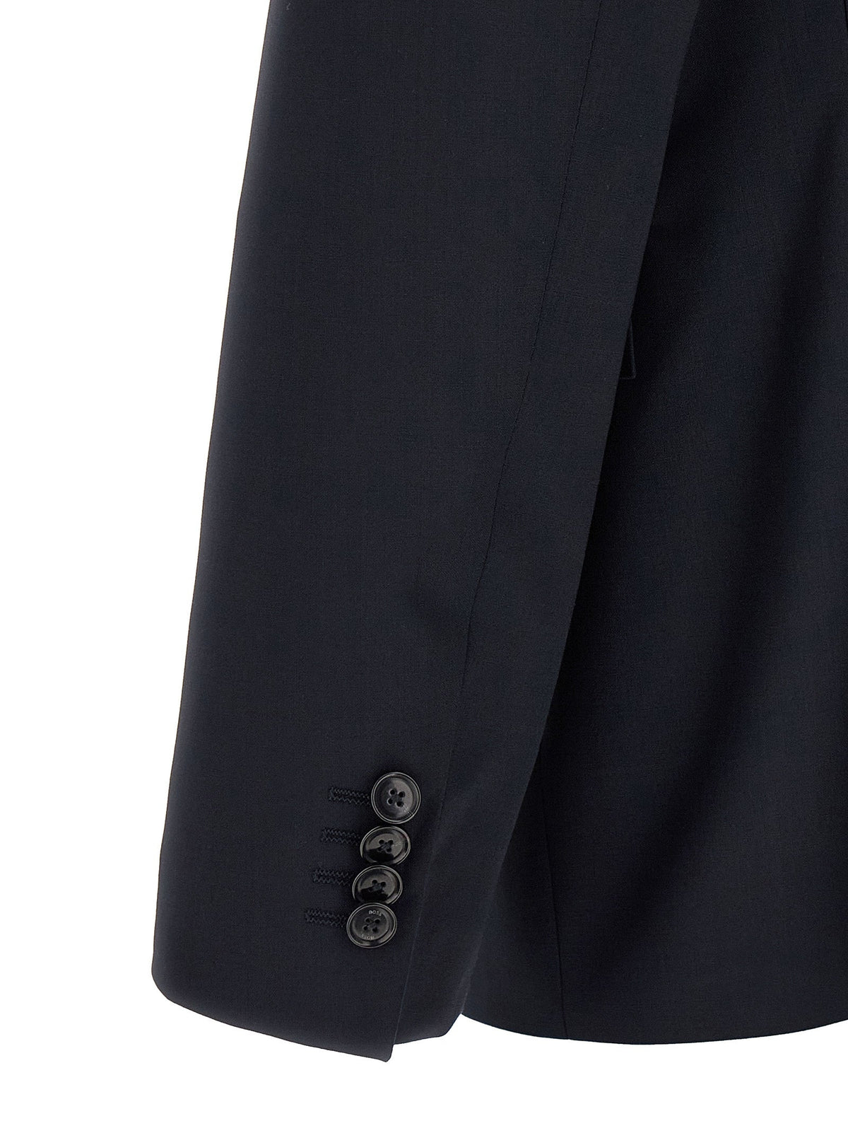 2026 New Arrival Hugo Boss Blue Virgin Wool Two-Piece Suit