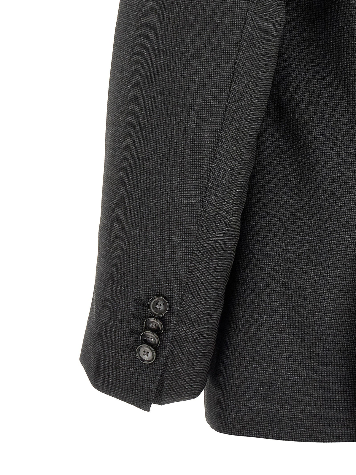 2026 New Arrival Hugo Boss Gray Virgin Wool Two-Piece Suit
