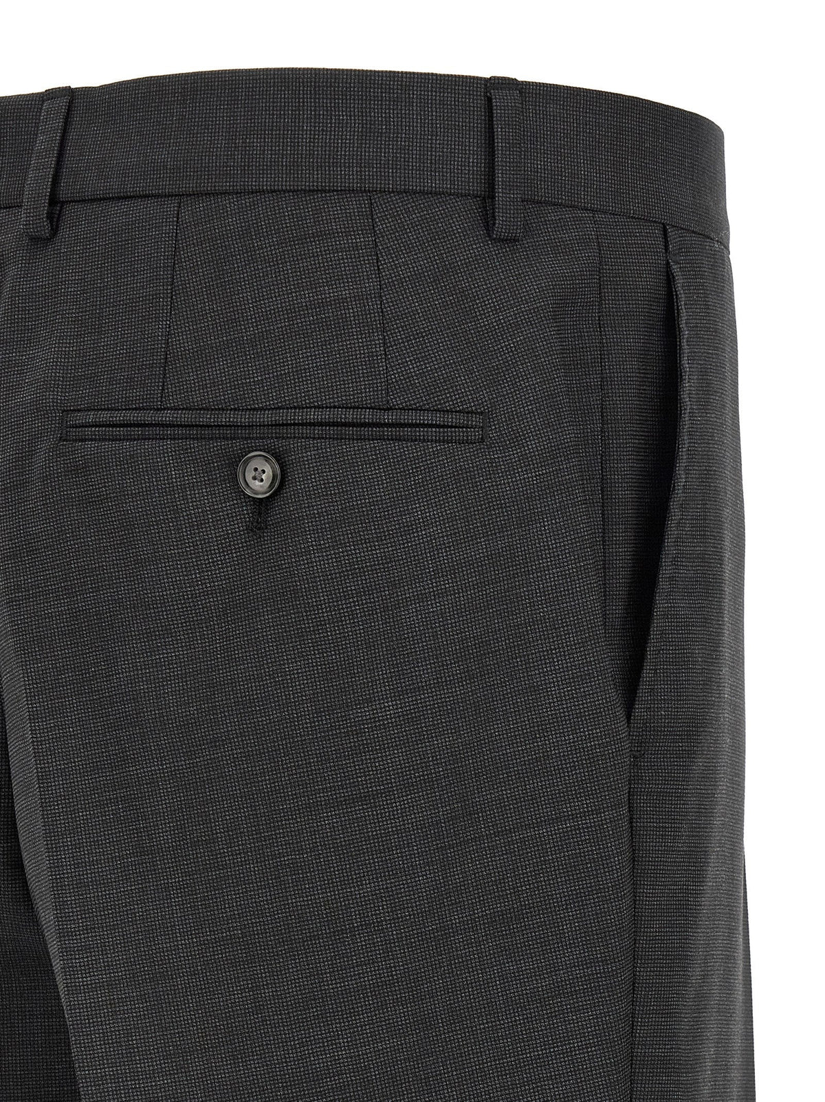 2026 New Arrival Hugo Boss Gray Virgin Wool Two-Piece Suit