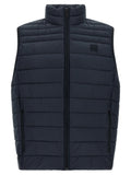 2026 New Arrival Hugo Boss Blue Recycled Polyamide Sleeveless Jacket