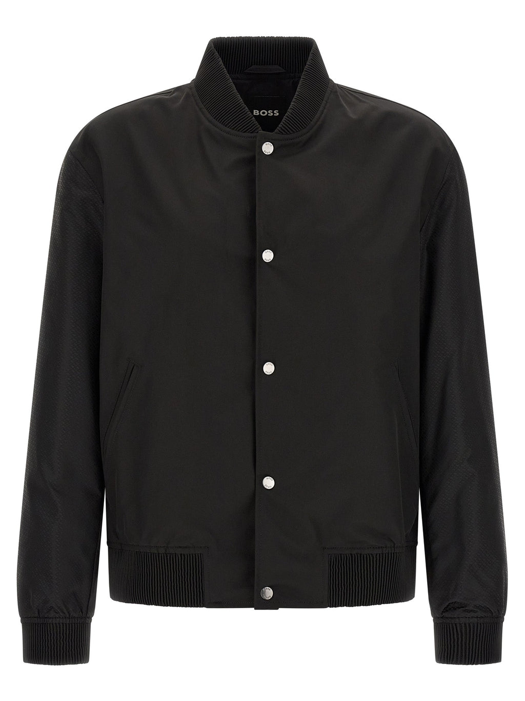 2026 New Arrival Hugo Boss Black Polyester Bomber