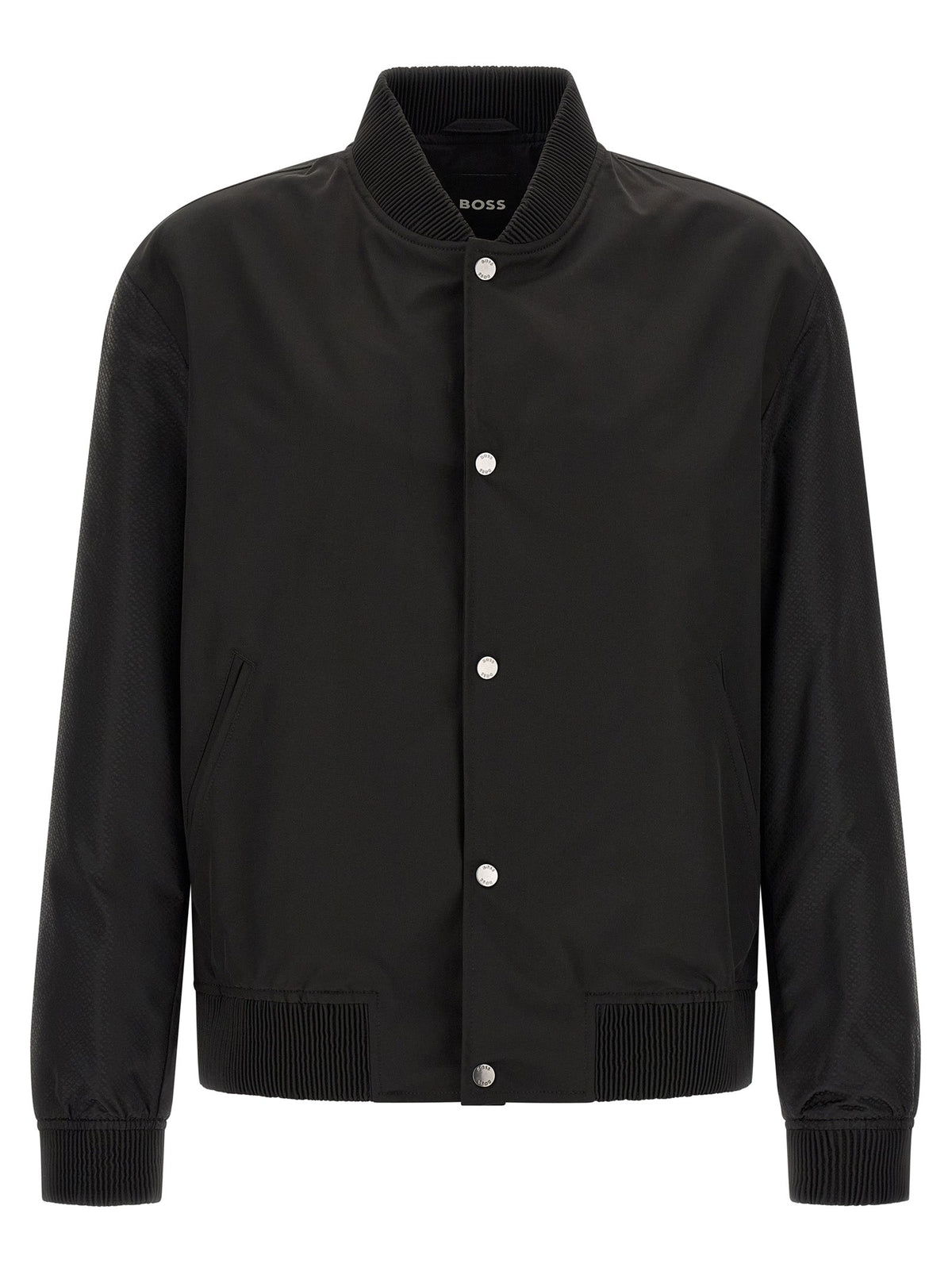 2026 New Arrival Hugo Boss Black Polyester Bomber