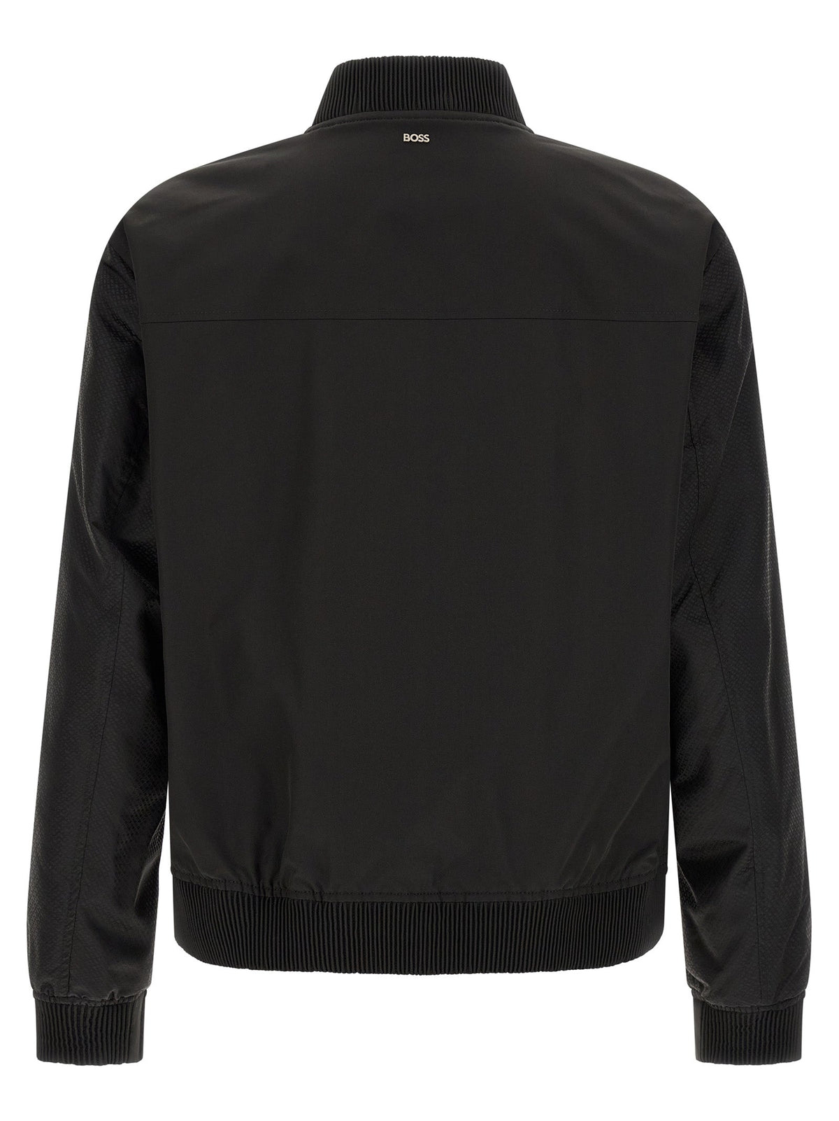 2026 New Arrival Hugo Boss Black Polyester Bomber