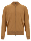 2026 New Arrival Hugo Boss Brown Virgin Wool Cardigan