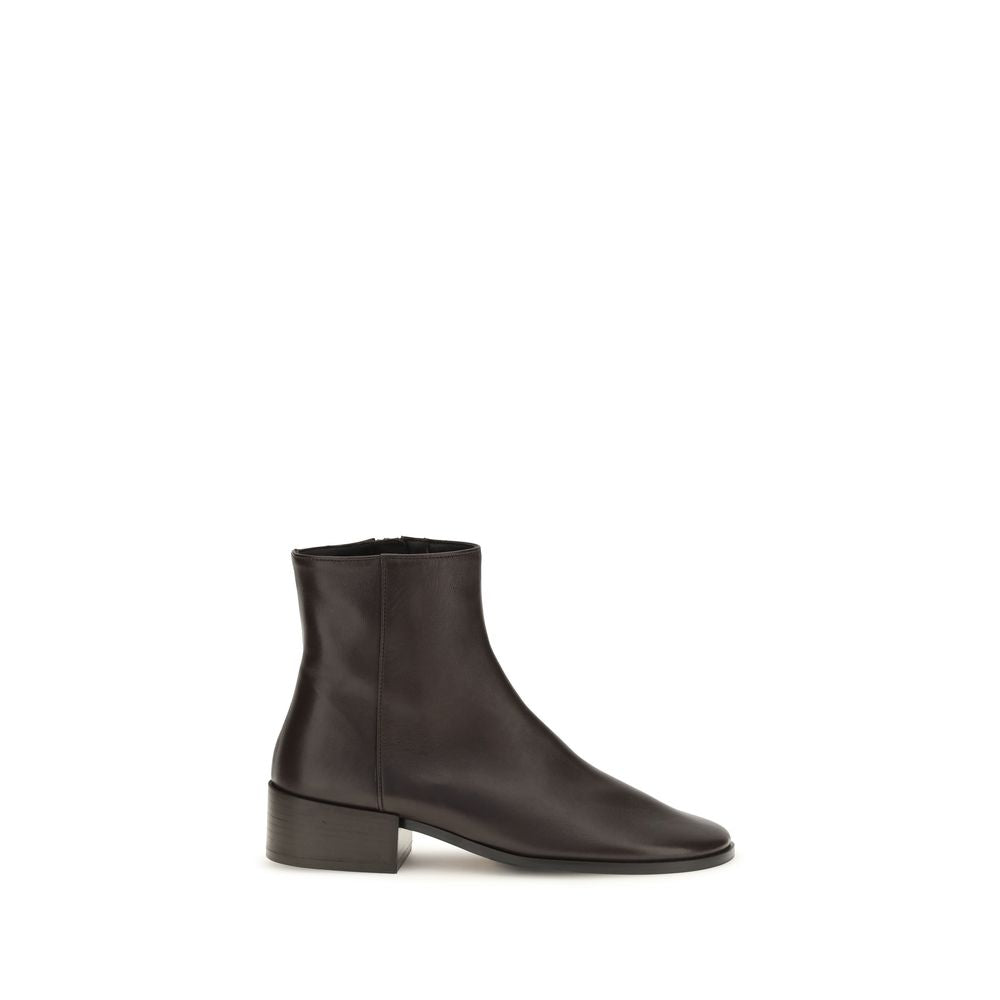2026 New Arrival Dear Frances Brown Calf Leather Bos Taurus Ankle Boots