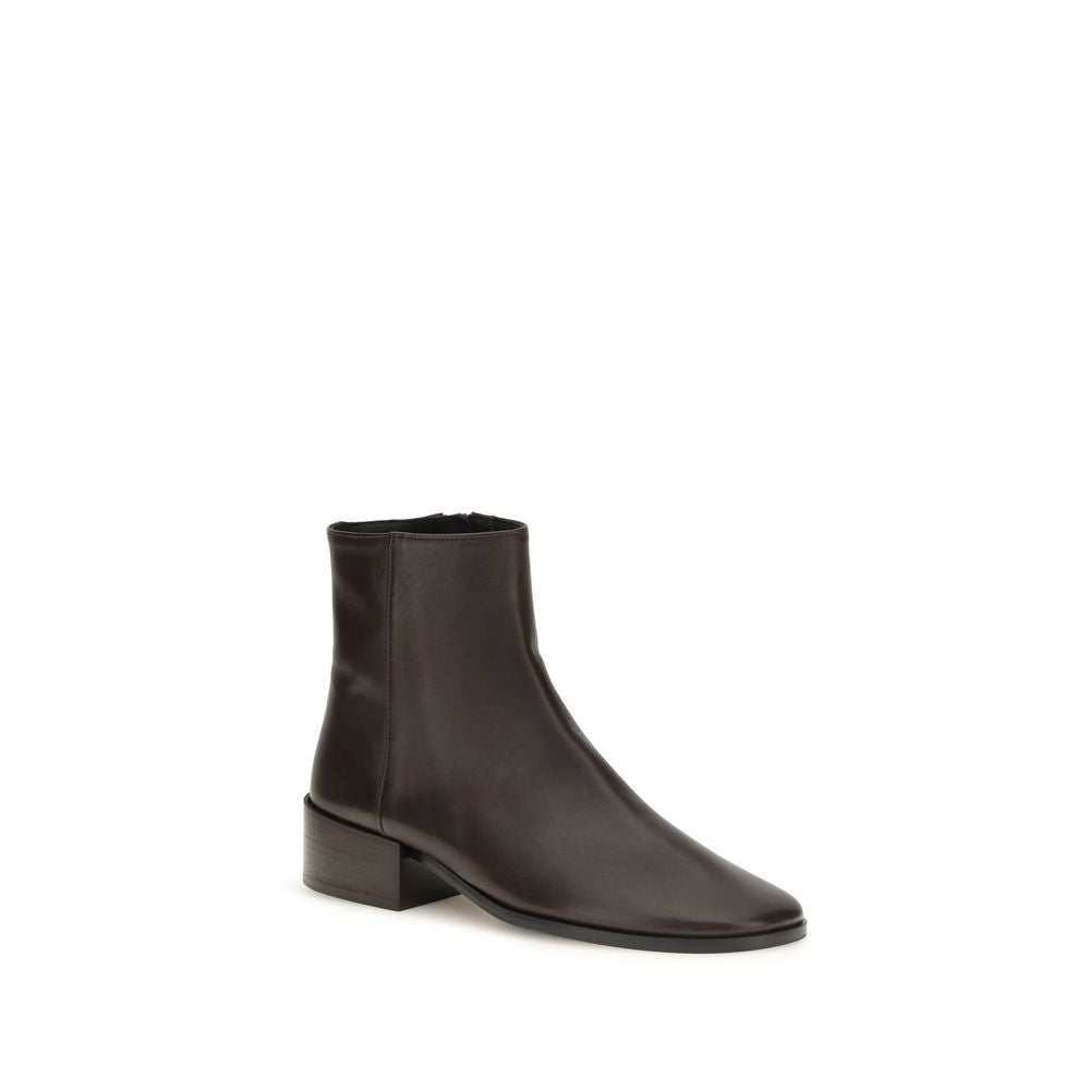 2026 New Arrival Dear Frances Brown Calf Leather Bos Taurus Ankle Boots