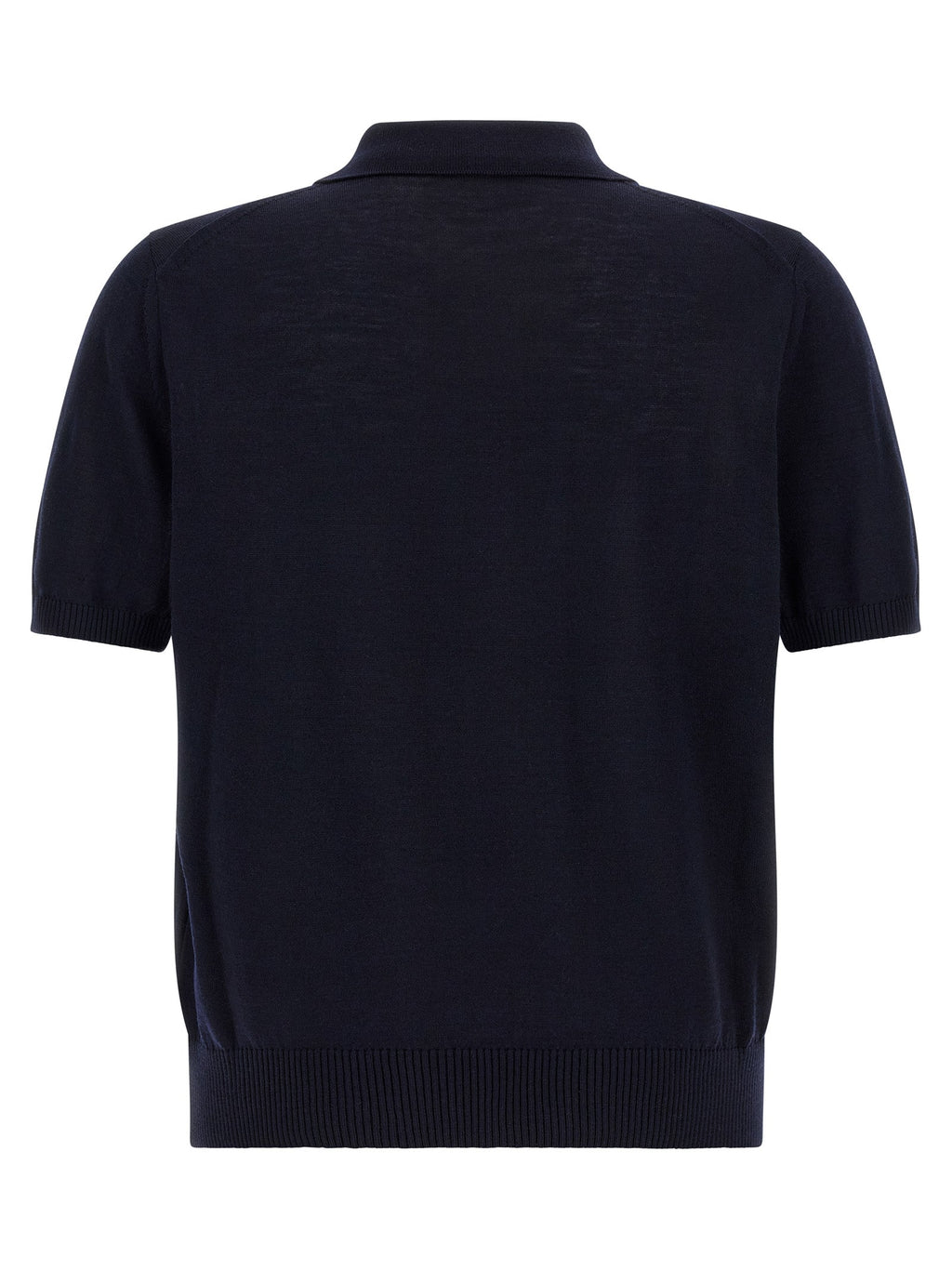2026 New Arrival Hugo Boss Blue Virgin Wool Polo Shirt