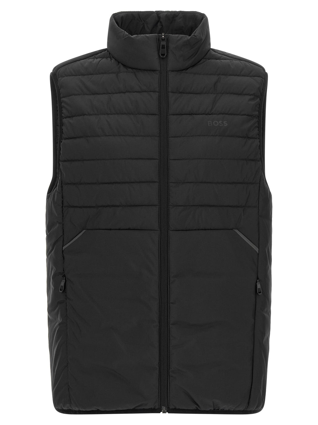 2026 New Arrival Hugo Boss Black Polyester Sleeveless Jacket