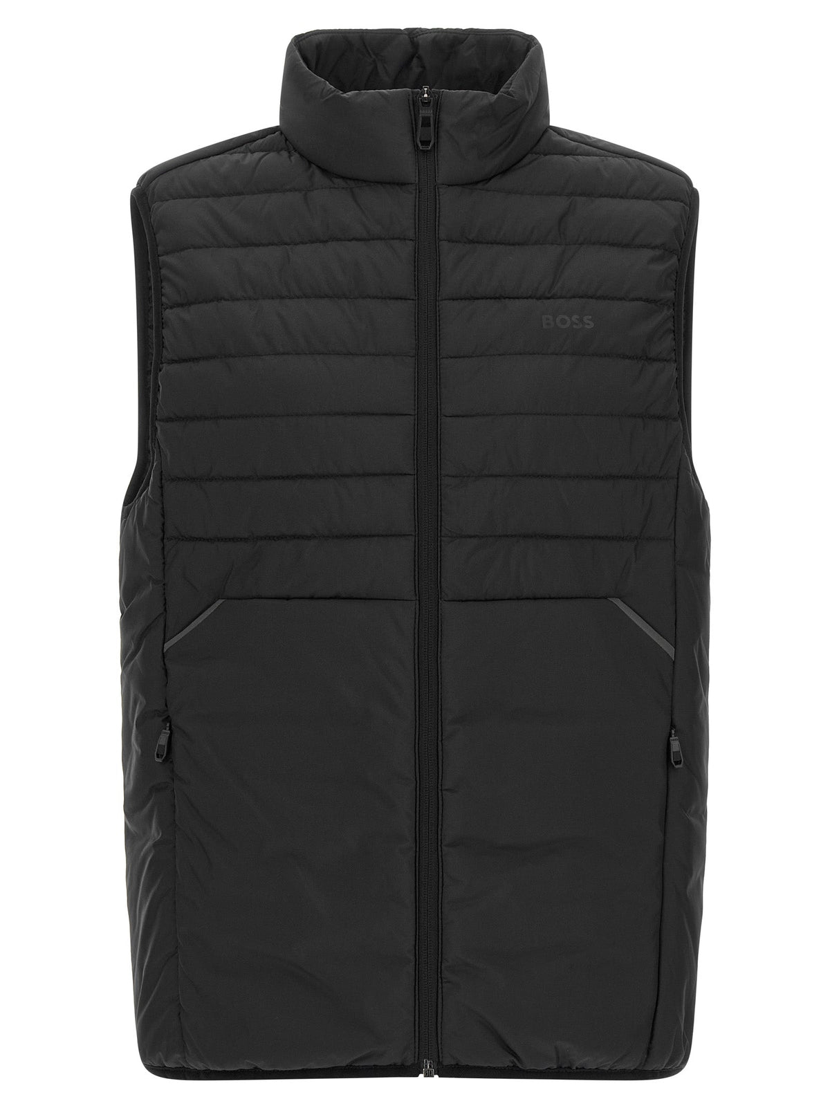 2026 New Arrival Hugo Boss Black Polyester Sleeveless Jacket