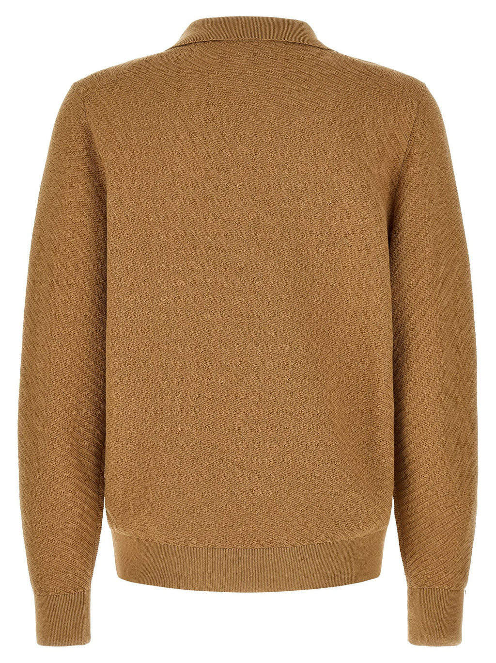 2026 New Arrival Hugo Boss Brown Cotton Polo Shirt