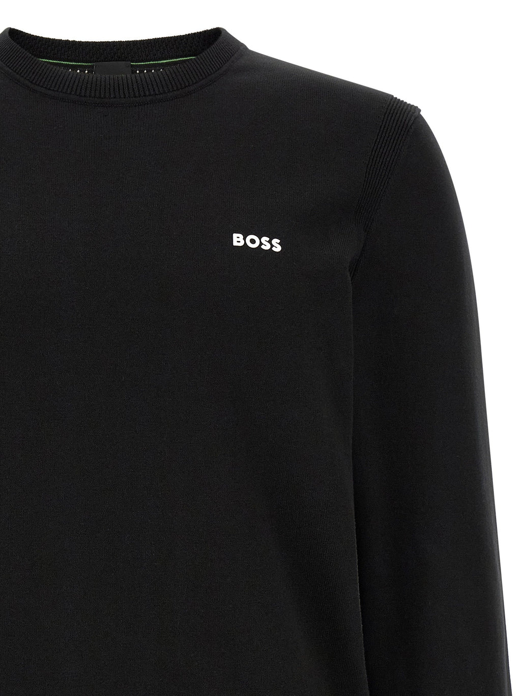 2026 New Arrival Hugo Boss Black Cotton Cardigan