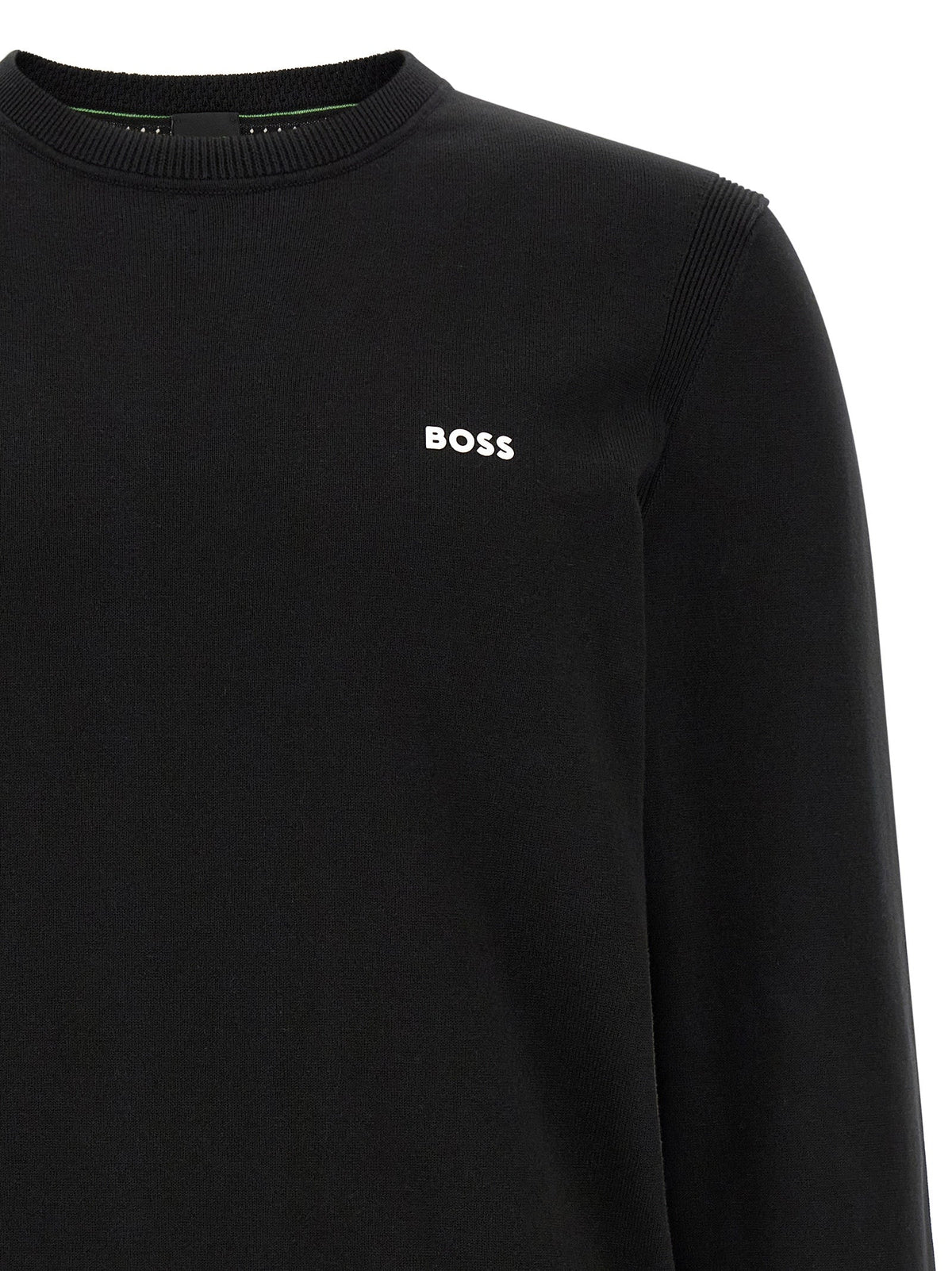 2026 New Arrival Hugo Boss Black Cotton Cardigan