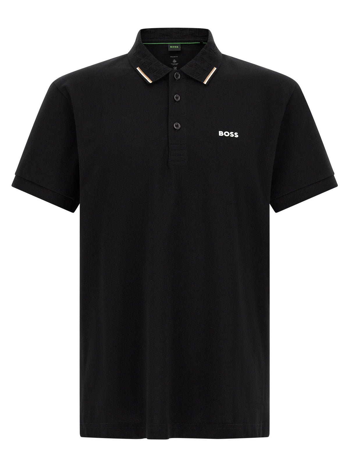 2026 New Arrival Hugo Boss Black Cotton Polo Shirt
