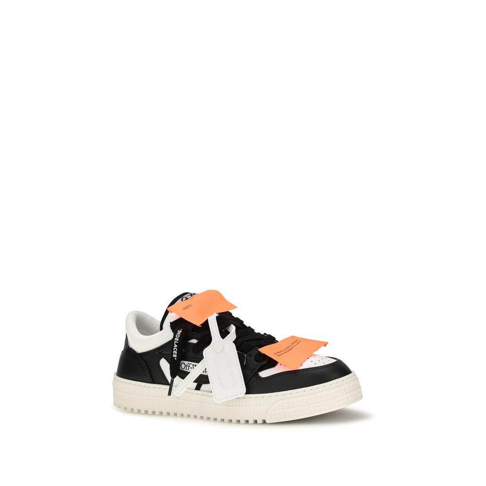 2026 New Arrival Off-White Multicolor Calf Leather Bos Taurus Low Top Sneakers