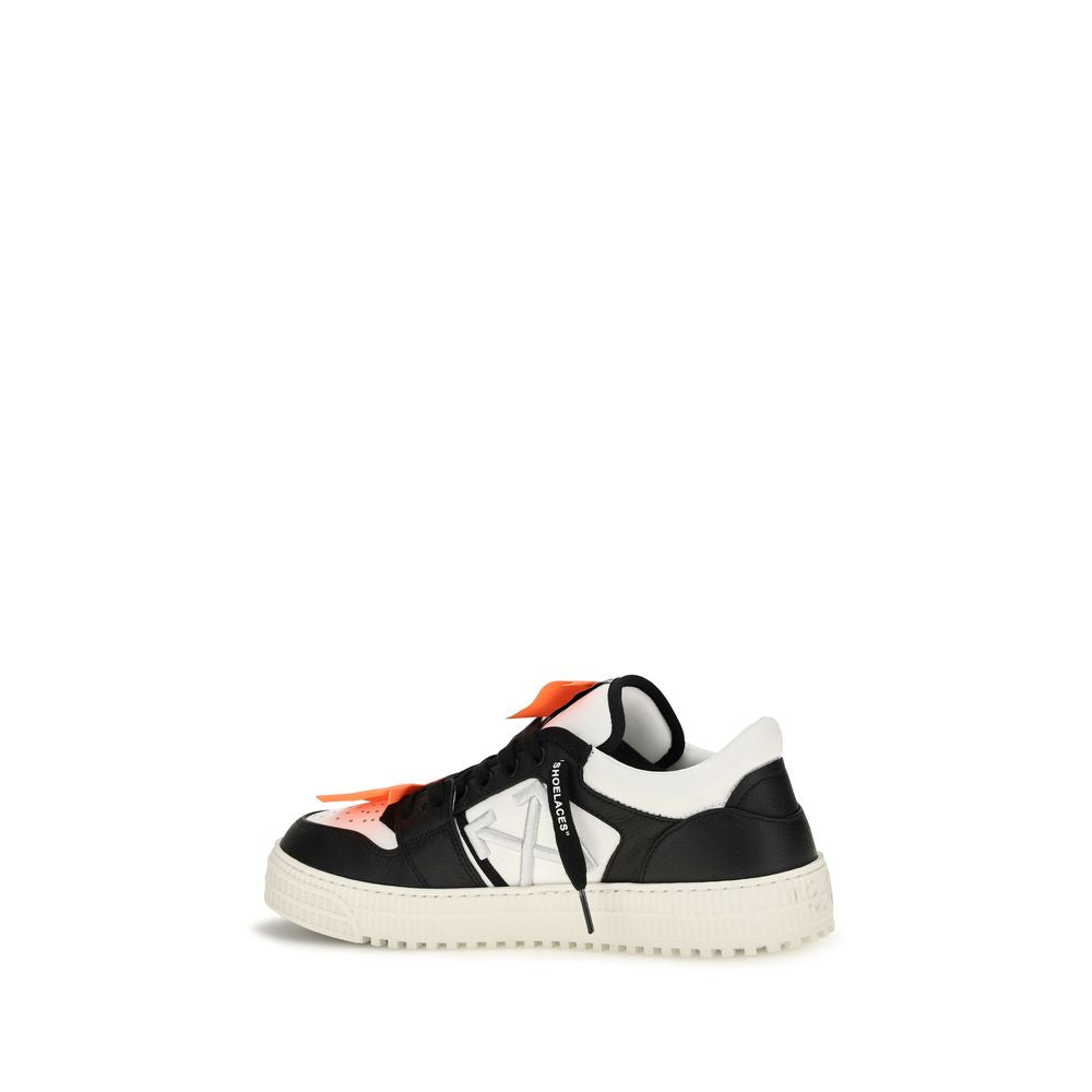 2026 New Arrival Off-White Multicolor Calf Leather Bos Taurus Low Top Sneakers