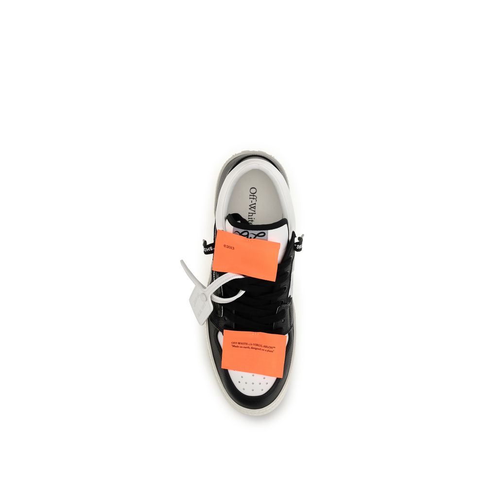 2026 New Arrival Off-White Multicolor Calf Leather Bos Taurus Low Top Sneakers