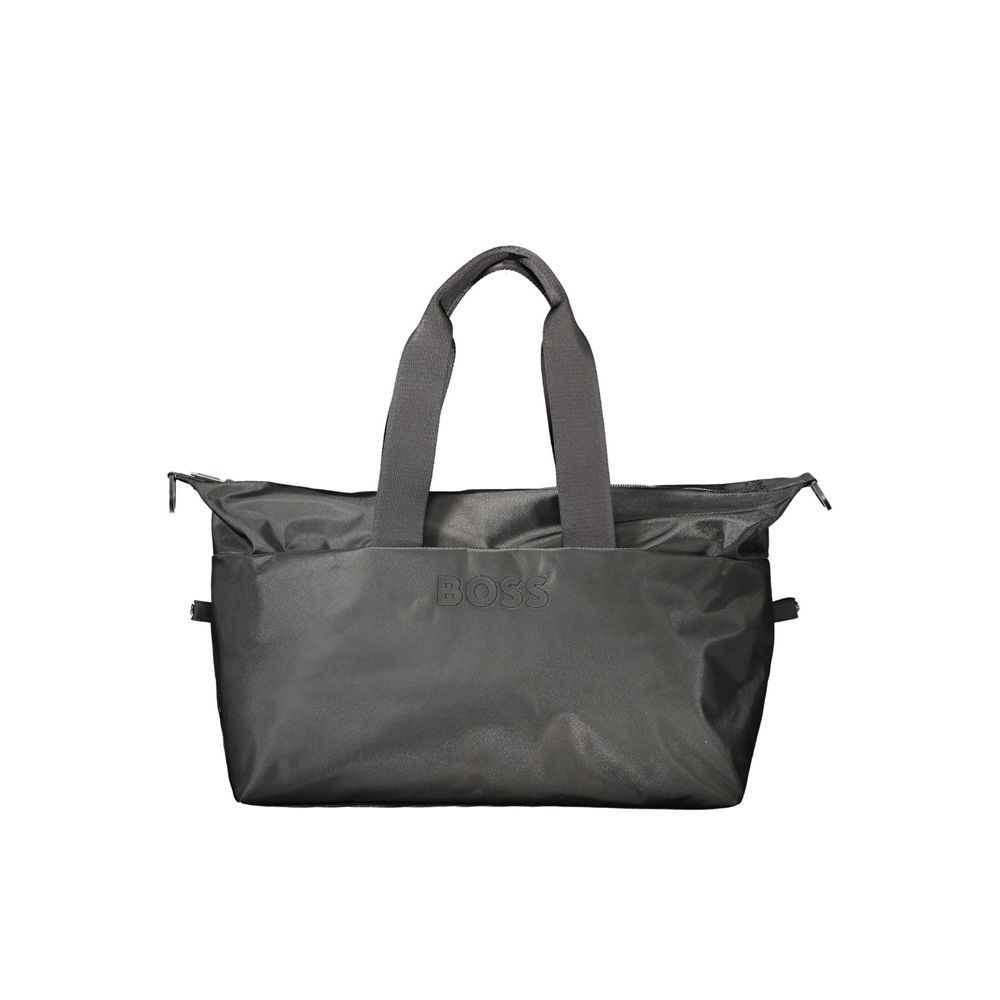 2026 New Arrival Hugo Boss Black Polyurethane Men's Bag
